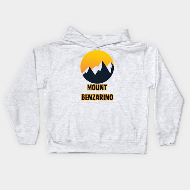 Mount Benzarino Kids Hoodie by Canada Cities